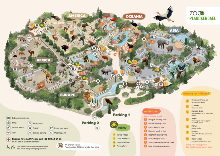 Plan Planckendael ZOO