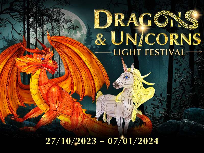 Des dragons et des licornes dans un parc animalier ?